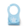 Nuvita Squashy Silicone Bib Blue/Green 2 pcs.