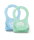Nuvita Squashy Silicone Bib Blue/Green 2 pcs.