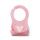 Nuvita Squashy bavoir en silicone Rose/Vert 2 pièces
