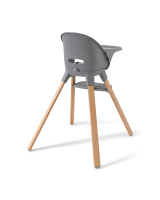 Twistshake Chaise Haute Gris