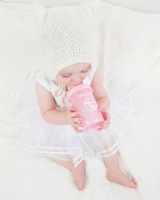 Twistshake Crawler Cup 300ml 8+m Pastel Pink