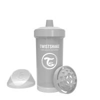 Twistshake Kid Cup 360ml 12+m Pastel Grey