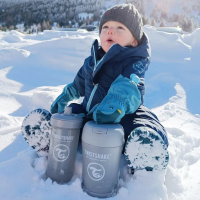 Twistshake Kid Cup 360ml 12+m Pastel Grey