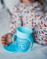 Twistshake 360 Cup 230ml 6+m Pastel Blue