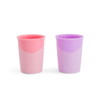 Twistshake 2x Cup 170ml 6+m Pastel Pink Purple
