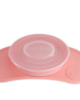 Twistshake Click-Mat Mini + Plate Pastel Pink