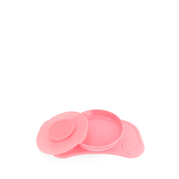 Twistshake Click-Mat Mini + Plate Pastel Pink