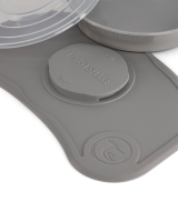 Twistshake Click-Mat Mini + Plate Pastel Grey