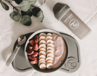 Twistshake Click-Mat Mini + Plate Pastel Grey