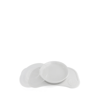 Twistshake Click-Mat Mini + Plate White