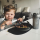 Twistshake Click-Mat Mini + Plate Black