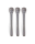 Twistshake 3x Feeding Spoon 4+m Pastel Grey