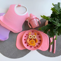 Twistshake 2x Feeding Spoon Set 4+m Pastel Pink