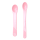 Twistshake 2x Feeding Spoon Set 4+m Pastel Pink