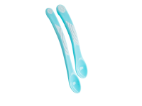 Twistshake 2x Feeding Spoon Set 4+m Pastel Blue