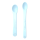 Twistshake 2x Feeding Spoon Set 4+m Pastel Blue