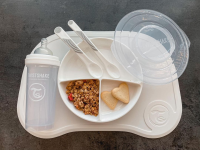 Twistshake 2x Feeding Spoon Set 4+m Blanc