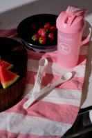 Twistshake 2x Feeding Spoon Set 4+m Blanc