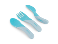 Twistshake Learn Cutlery 6+m Pastel Blue
