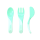 Twistshake Learn Cutlery 6+m Pastel Green