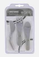 Twistshake Learn Cutlery 6+m Pastel Grey