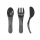 Twistshake Learn Cutlery 6+m Noir