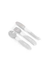 Twistshake Learn Cutlery Stainless Steel 12+m Weiss