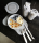 Twistshake Learn Cutlery Stainless Steel 12+m White