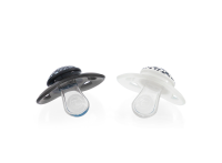 Twistshake 2x Nuggi 0-6m Schwarz Weiss