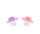 Twistshake 2x Sucette 0-6m Pastel Pink Purple