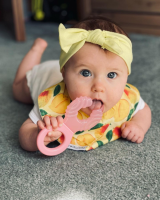 Twistshake Teether Cooler 2+m Pastel Pink
