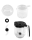 Twistshake 6in1 Baby Küchenmaschine Schwarz