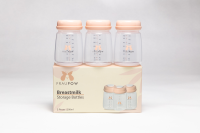 Fraupow 3er Pack Babyflaschen/ Saugflaschen