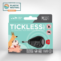 Tickless Pet Zecken- und Flohschutz Schwarz