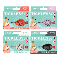 Tickless Pet Zecken- und Flohschutz Schwarz