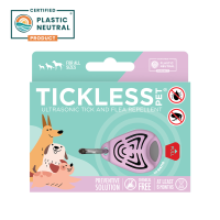 Tickless Pet Zecken- und Flohschutz Rosa