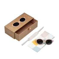SooNice Lunettes De Soleil Baby Rose  (1-3 Ans)