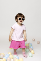 SooNice Lunettes De Soleil Baby Rose  (1-3 Ans)