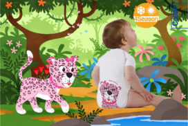 J Bimbi Baby Body Leopard – Bild 2