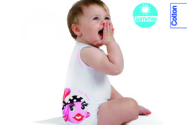 J Bimbi Baby Body Pink Fisch – Bild 3