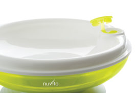 Nuvita Warmhalteteller mit Saugnapf Grün – Bild 2