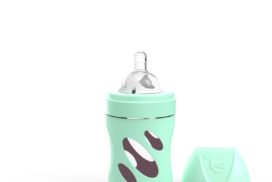 Twistshake Glas-Flasche 180ml grün