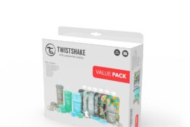 Twistshake Value Pack 0 M+ Pastell Grau/Grün/Blau