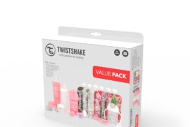 Twistshake Value Pack 0 M+ Pastell Pink/Weiss