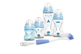 NUVITA Babyflaschen Starter-Set, blau