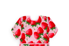 Twistshake Langarm-Latz Erdbeeren 6m+