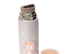 Nuvita Thermosflasche Baby 400ml mit Trinkbecher rosa – Bild 4