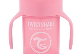 Twistshake 360 Cup 6+ Pastel Pink