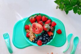 Twistshake Click-Mat Mini + Plate Pastel Grey – Bild 6