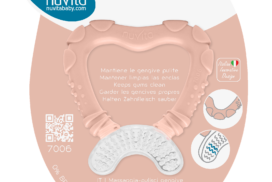 NUVITA Beissring und Zahnfleischreiniger 4M1 Pink – Bild 2